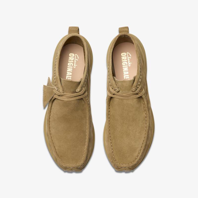 Clarks Wallabee Eden Koyu Kahverengi | CLKS-84492