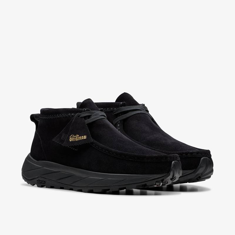 Clarks Wallabee Eden Siyah Siyah | CLKS-84608