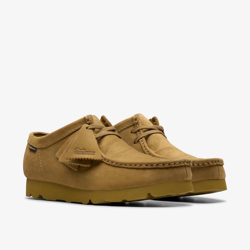 Clarks Wallabee Gore-Tex Bordo | CLKS-84516