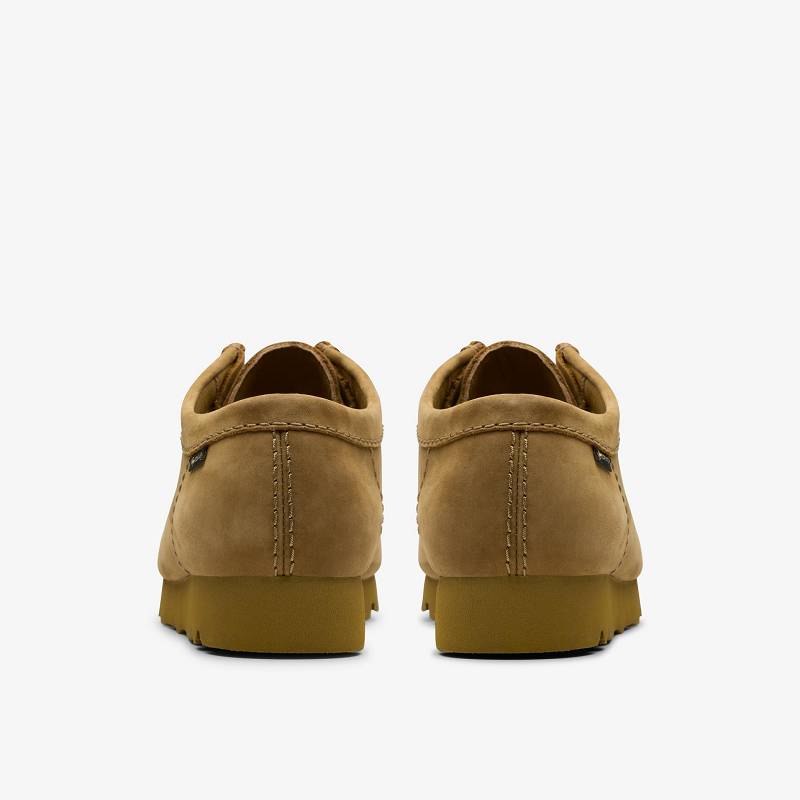 Clarks Wallabee Gore-Tex Bordo | CLKS-84516