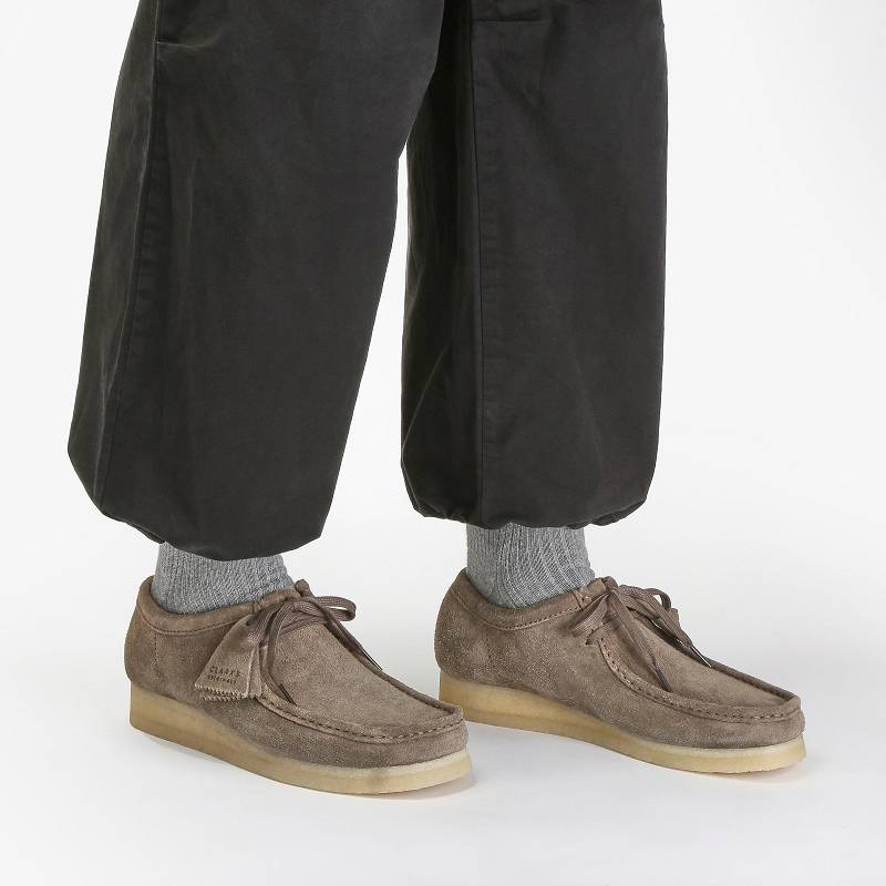 Clarks Wallabee Koyu Gri | CLKS-84479
