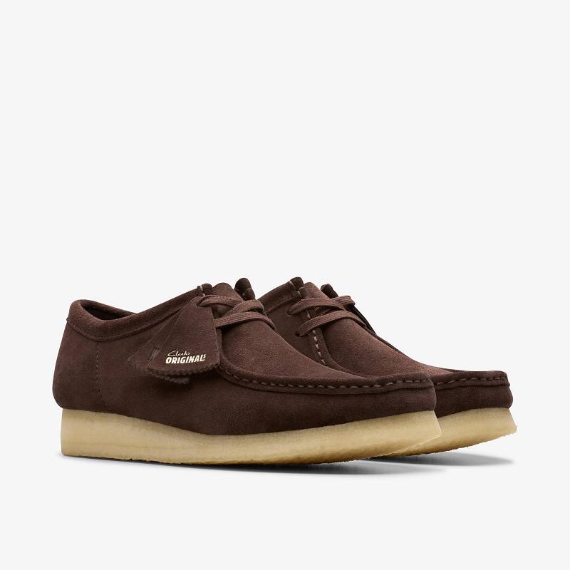 Clarks Wallabee Koyu Kahverengi | CLKS-84480