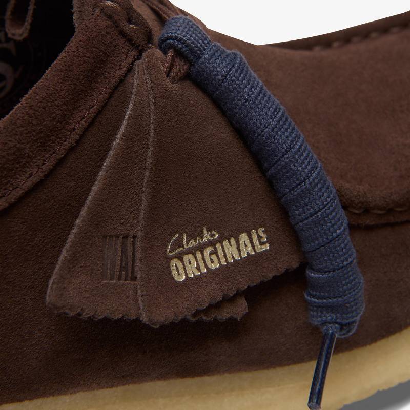 Clarks Wallabee Koyu Kahverengi | CLKS-84480