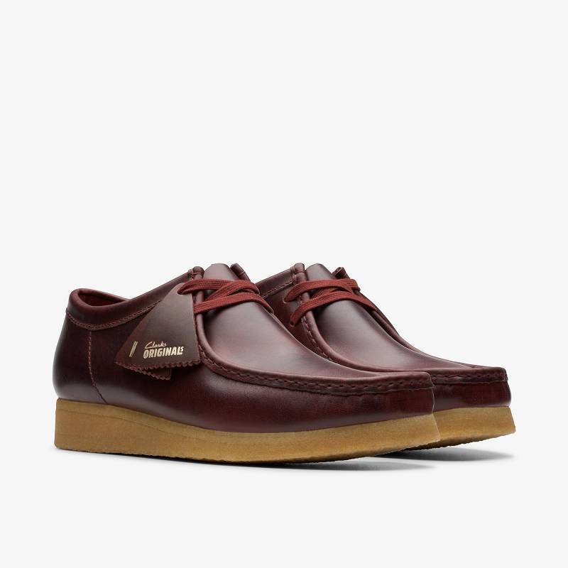 Clarks Wallabee Koyu Kırmızı | CLKS-84497