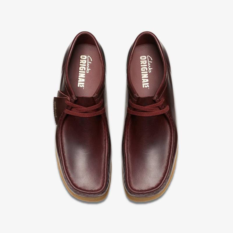 Clarks Wallabee Koyu Kırmızı | CLKS-84497