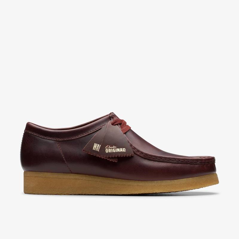 Clarks Wallabee Koyu Kırmızı | CLKS-84497