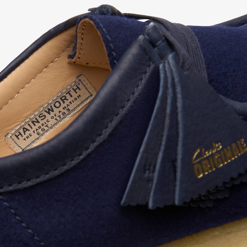 Clarks Wallabee Lacivert | CLKS-84510