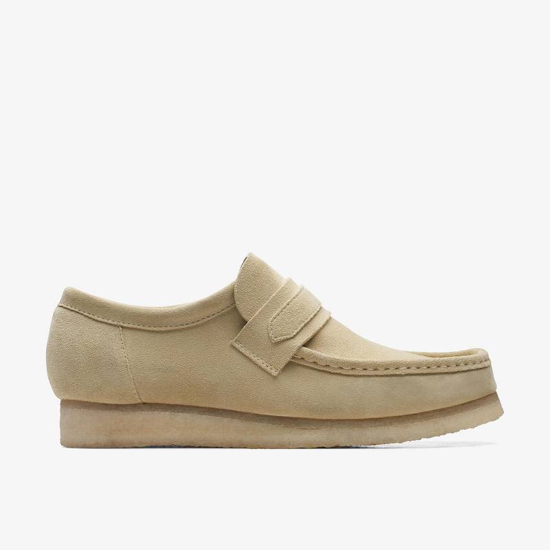 Clarks Wallabee Loafer Bej Rengi | CLKS-84299
