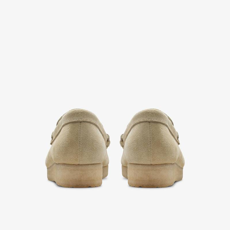 Clarks Wallabee Loafer Bej Rengi | CLKS-85401