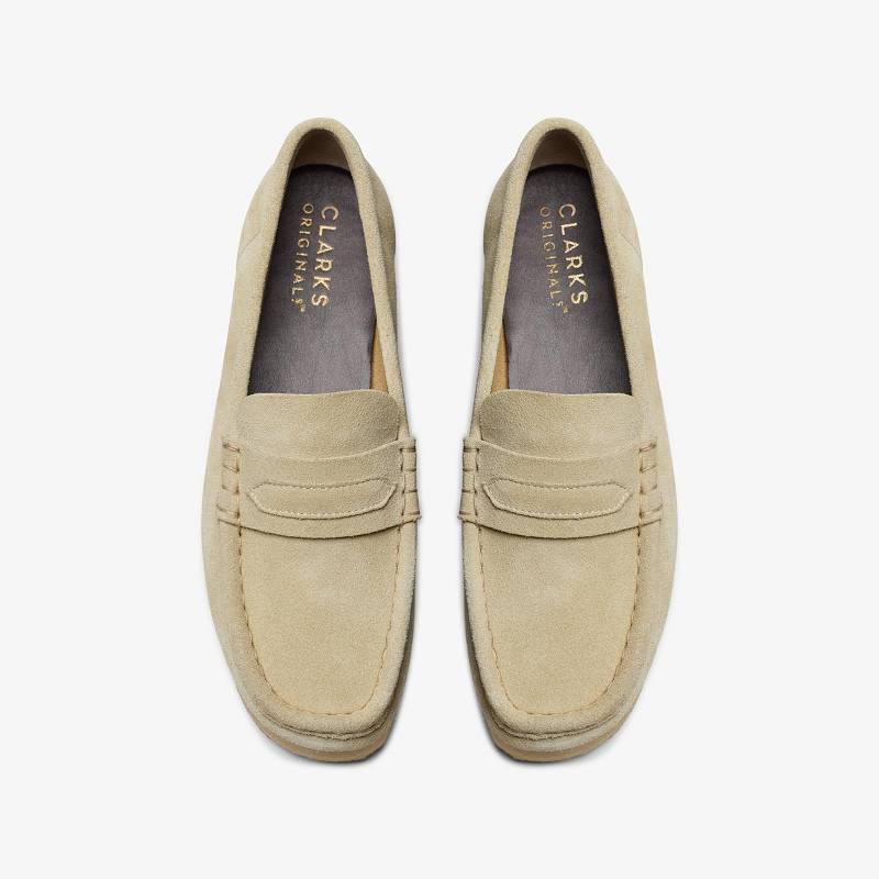 Clarks Wallabee Loafer Bej Rengi | CLKS-85401