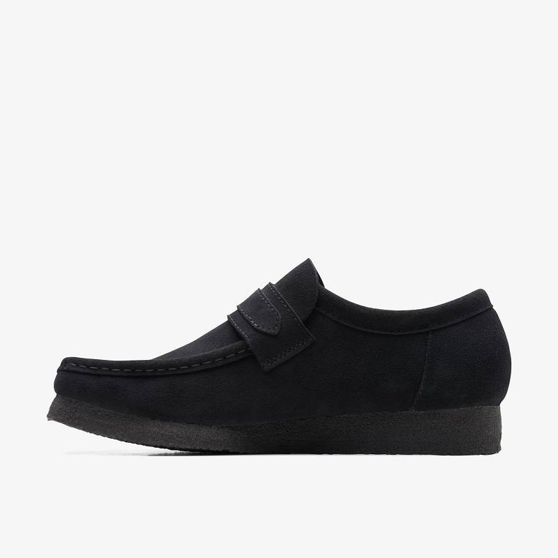 Clarks Wallabee Loafer Siyah | CLKS-84298