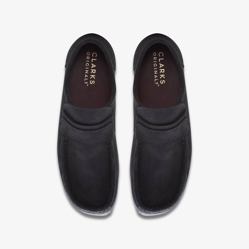 Clarks Wallabee Loafer Siyah | CLKS-84505