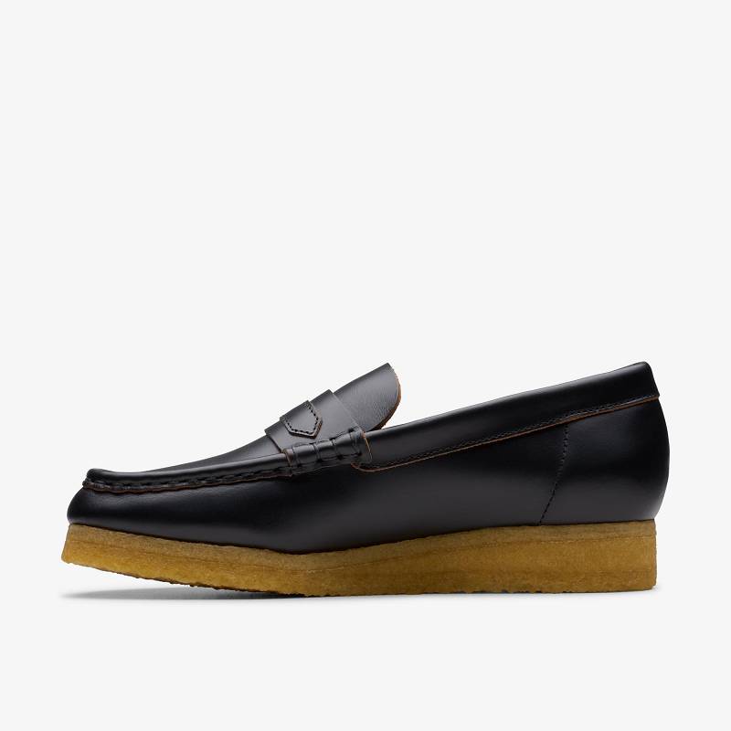 Clarks Wallabee Loafer Siyah | CLKS-84824