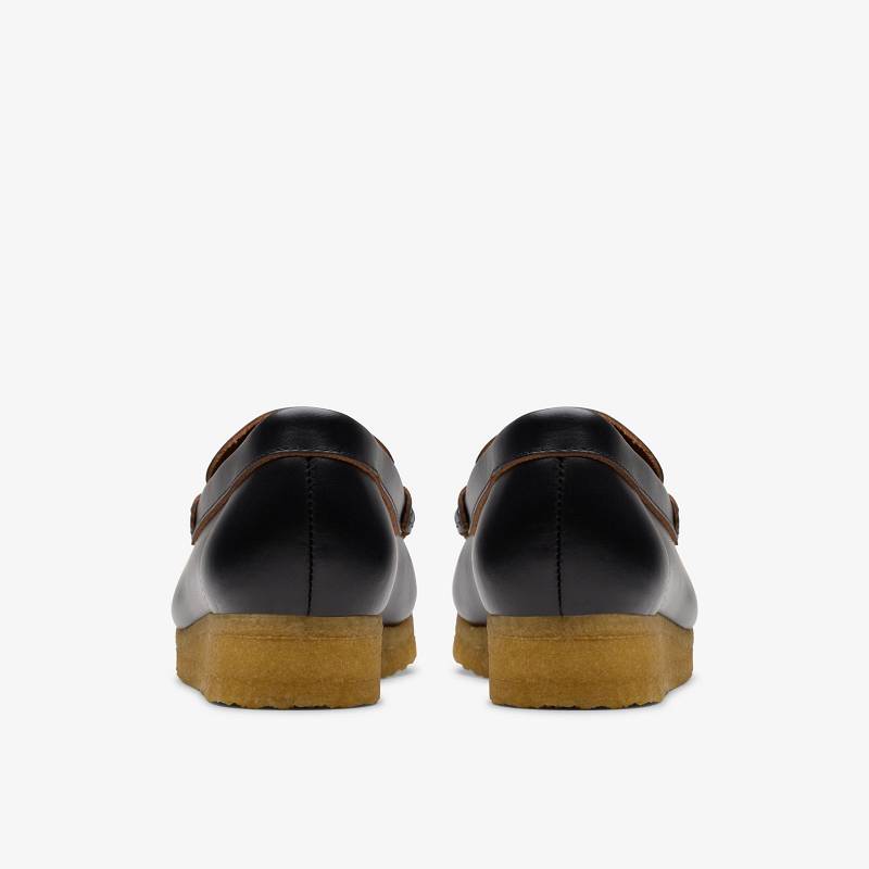 Clarks Wallabee Loafer Siyah | CLKS-84824
