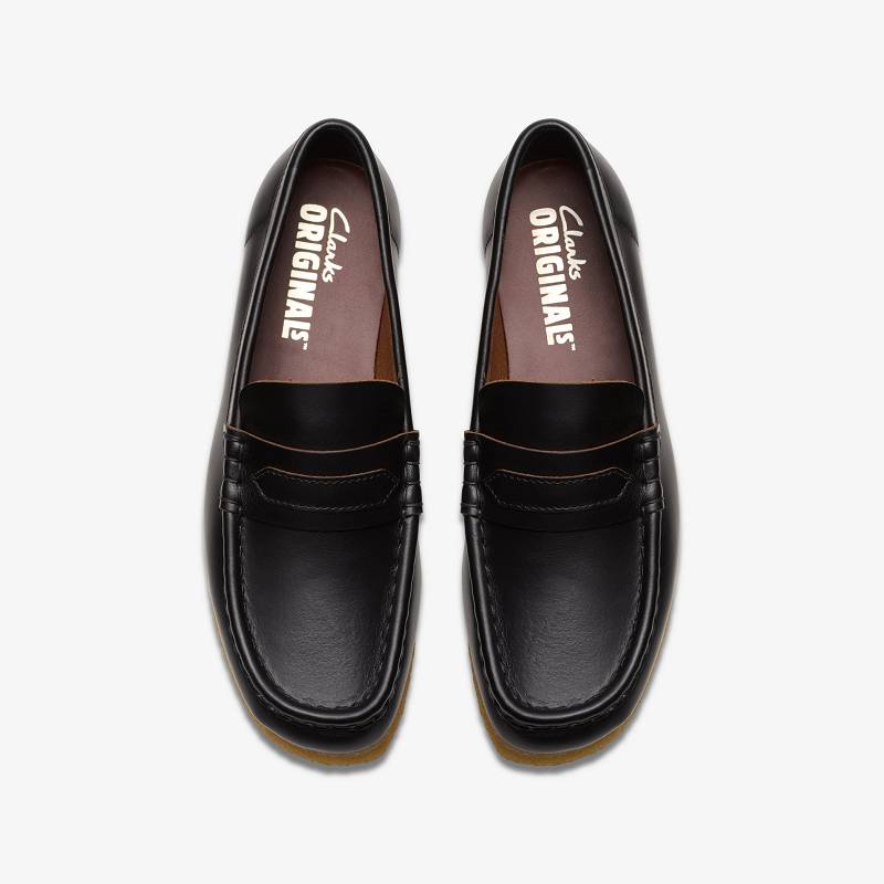 Clarks Wallabee Loafer Siyah | CLKS-84824