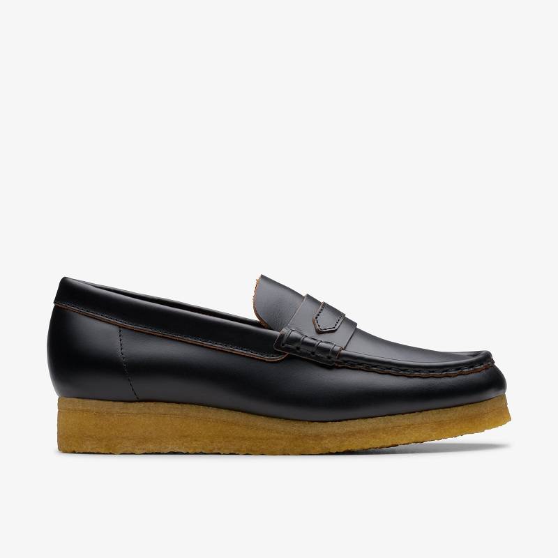 Clarks Wallabee Loafer Siyah | CLKS-84824