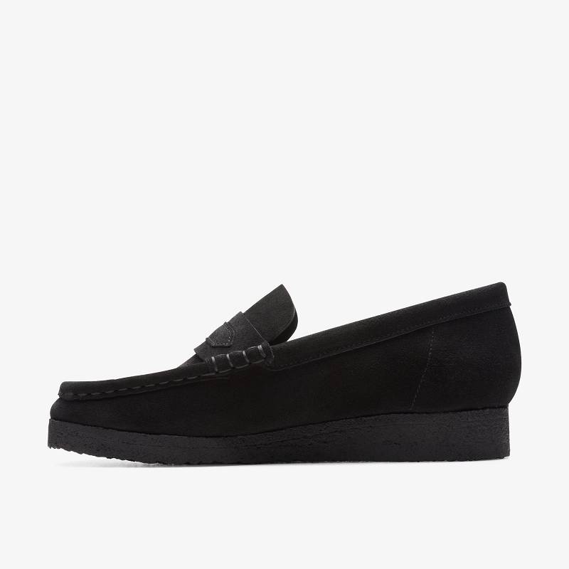 Clarks Wallabee Loafer Siyah | CLKS-85402
