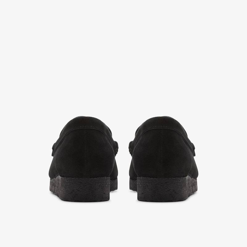 Clarks Wallabee Loafer Siyah | CLKS-85402
