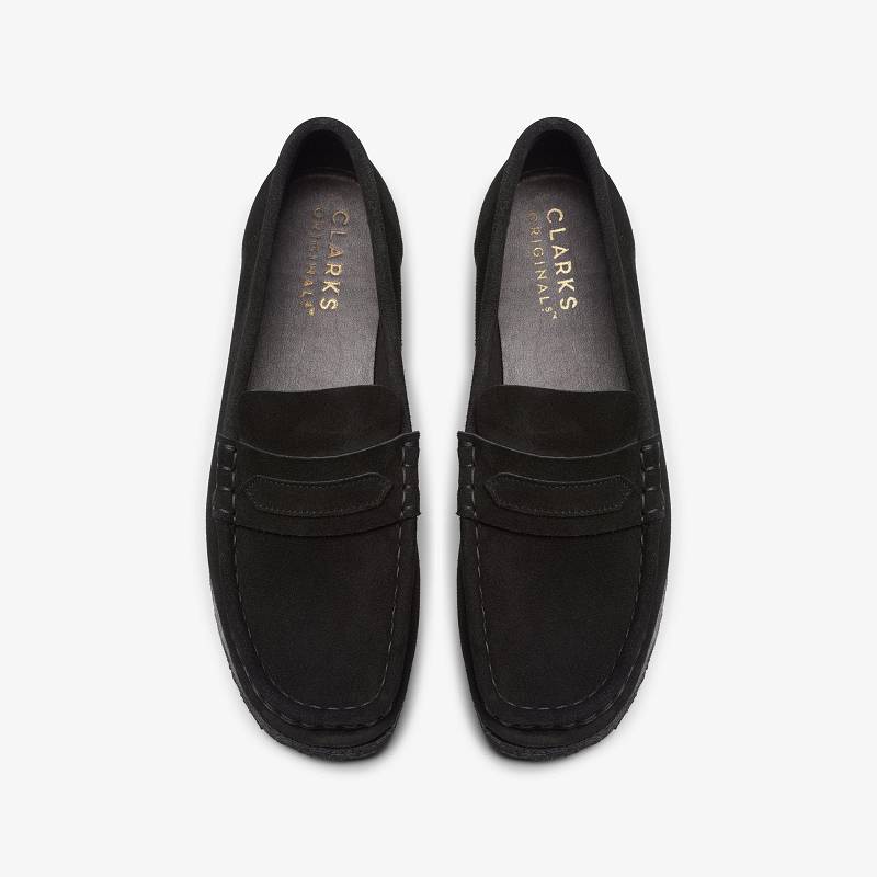 Clarks Wallabee Loafer Siyah | CLKS-85402