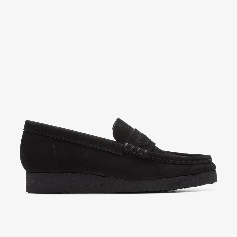 Clarks Wallabee Loafer Siyah | CLKS-85402