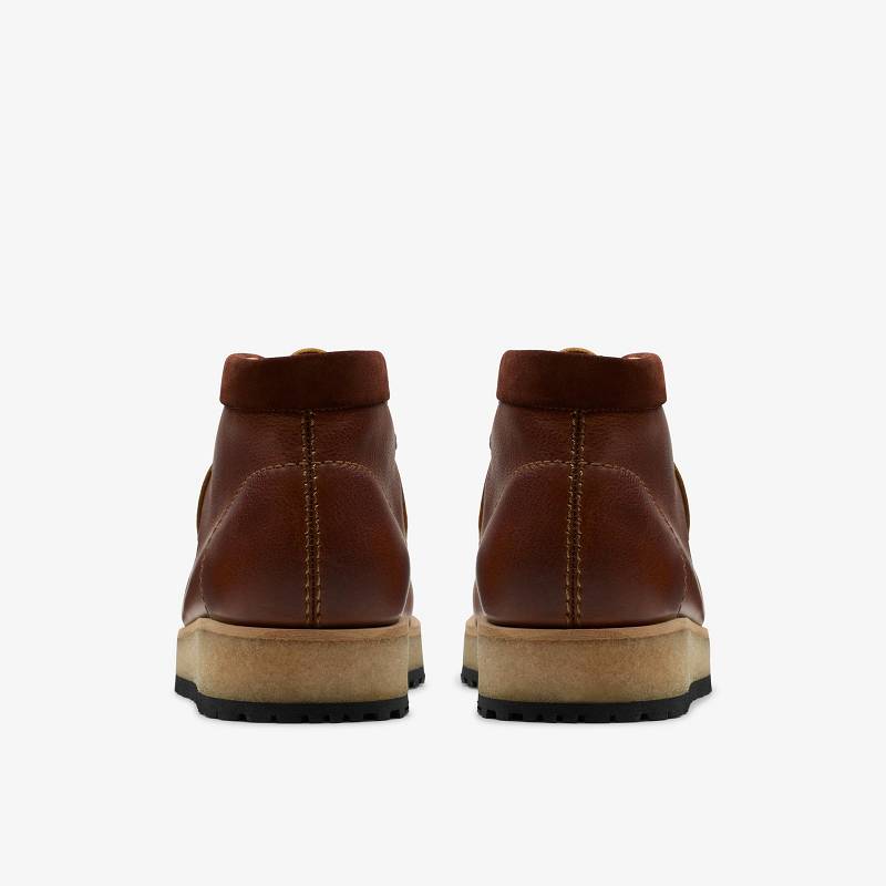 Clarks Wallabee Scout Koyu Kahverengi | CLKS-84490