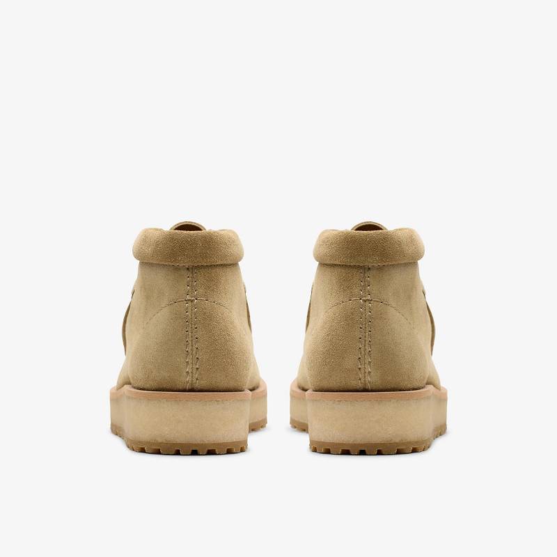 Clarks Wallabee Scout Koyu Kahverengi | CLKS-85607