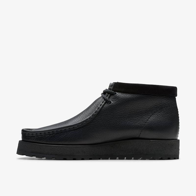 Clarks Wallabee Scout Siyah | CLKS-84582