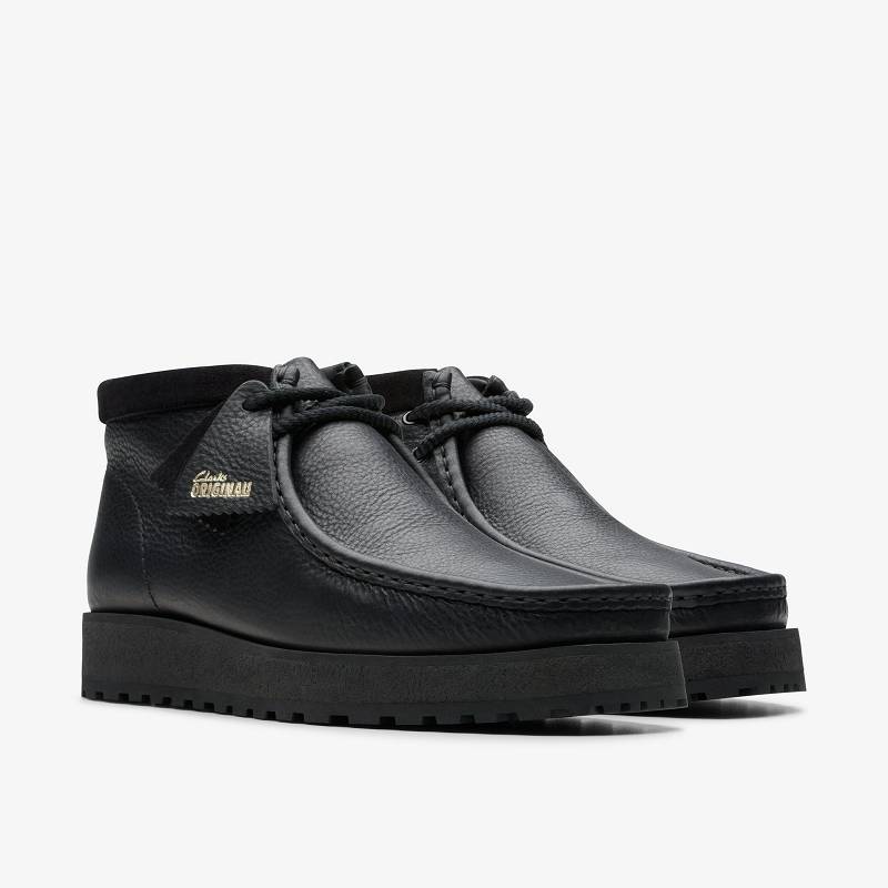Clarks Wallabee Scout Siyah | CLKS-84582