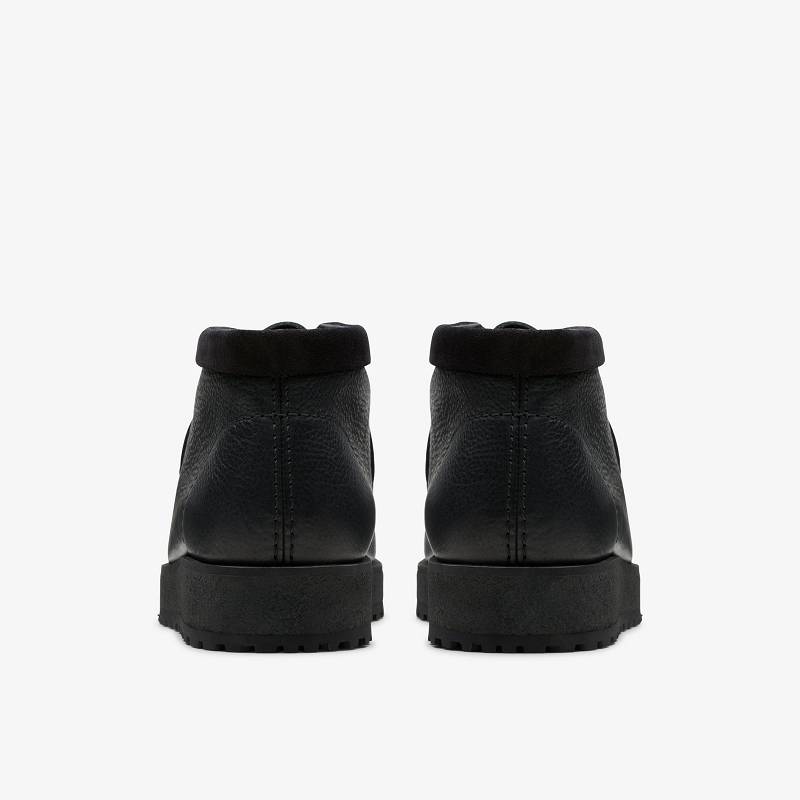 Clarks Wallabee Scout Siyah | CLKS-84582