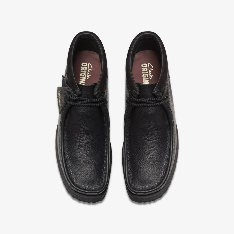 Clarks Wallabee Scout Siyah | CLKS-84582