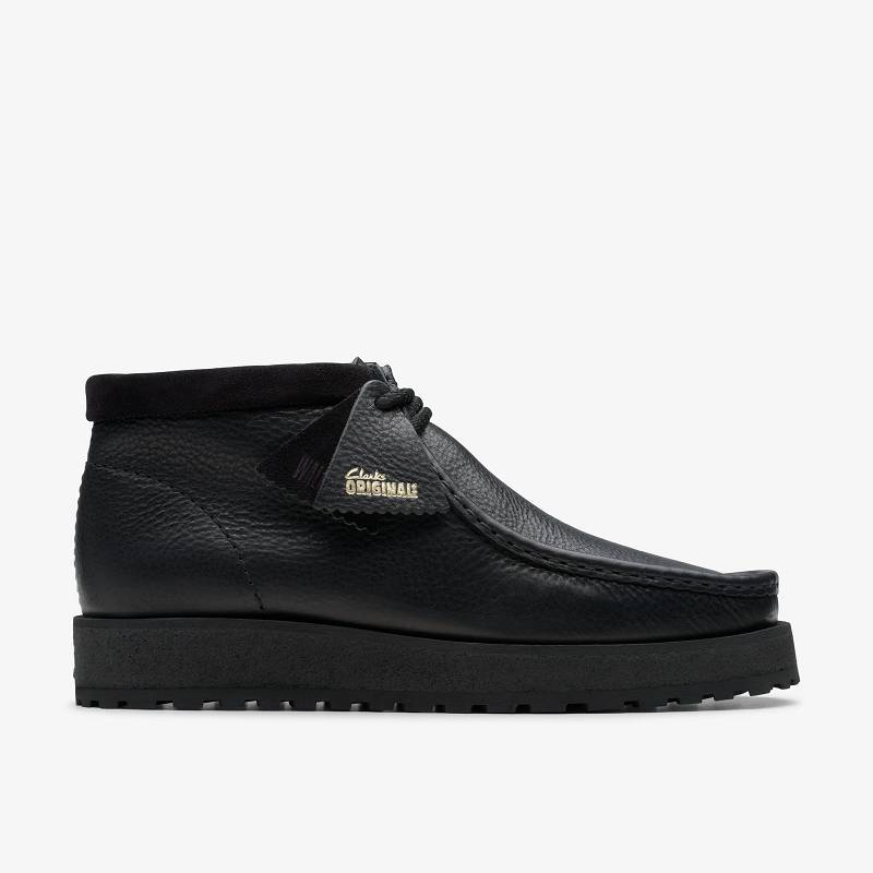 Clarks Wallabee Scout Siyah | CLKS-84582