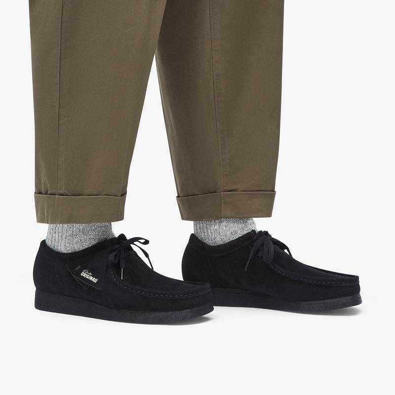 Clarks Wallabee Siyah | CLKS-84493
