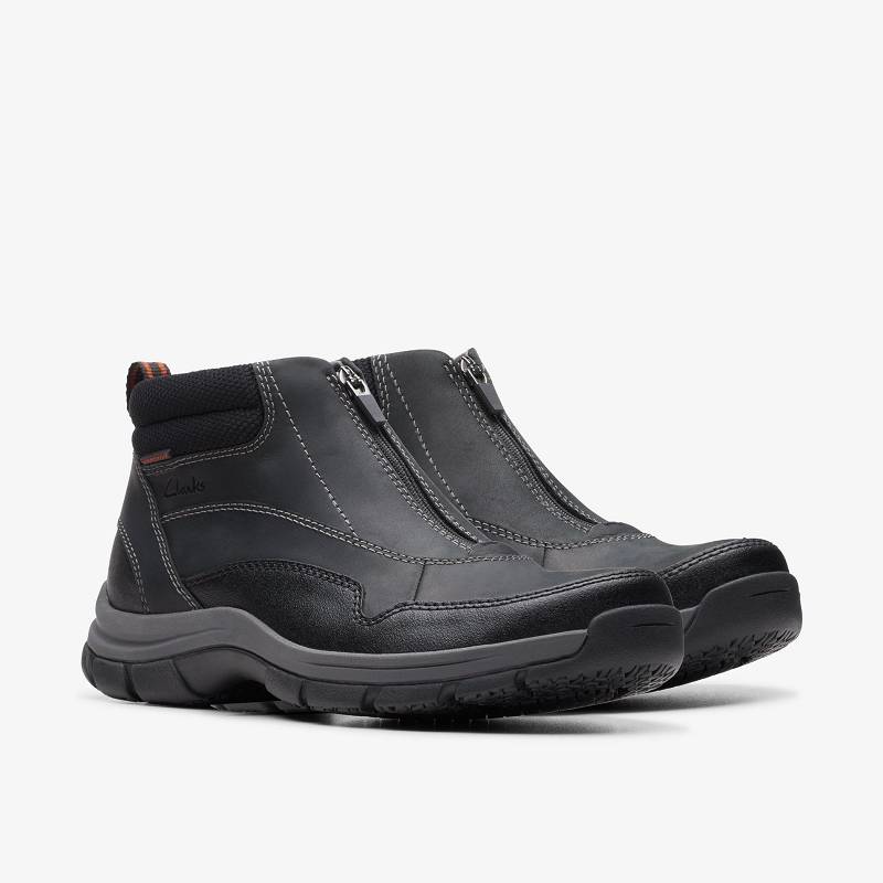 Clarks Walpath Zip Siyah | CLKS-84548