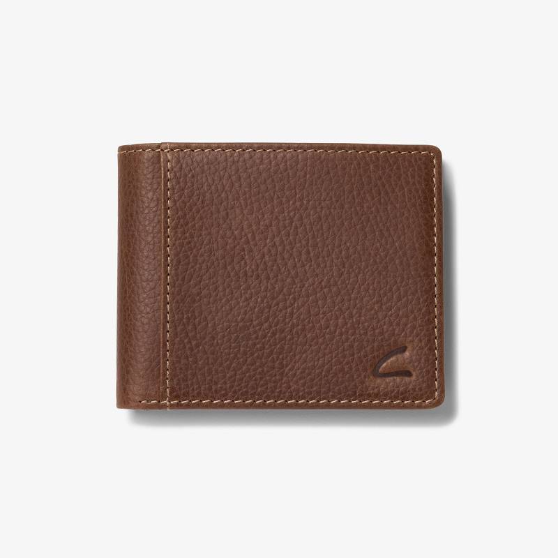 Clarks Weathered Pebble Slimfold Wallet Kahverengi | CLKS-84163