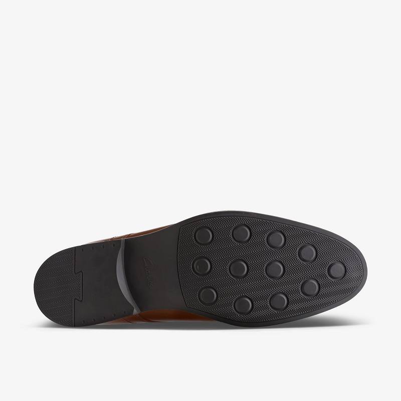 Clarks Whiddon Cap Koyu Kahverengi | CLKS-84407