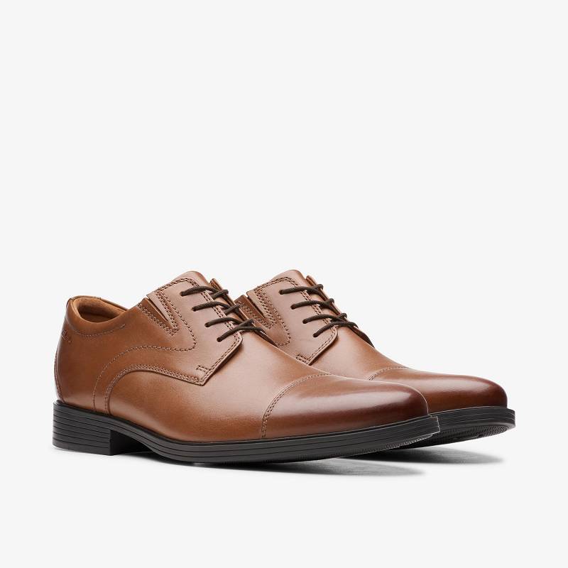Clarks Whiddon Cap Koyu Kahverengi | CLKS-84407