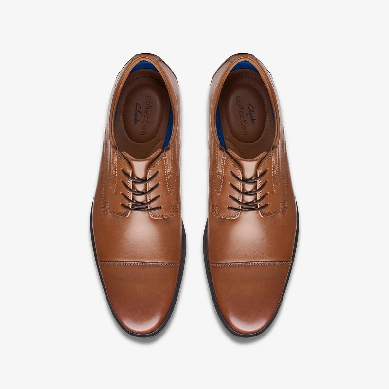 Clarks Whiddon Cap Koyu Kahverengi | CLKS-84335