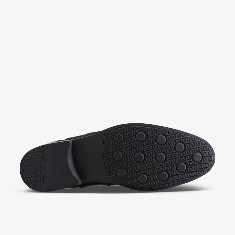 Clarks Whiddon Zip Siyah | CLKS-84520