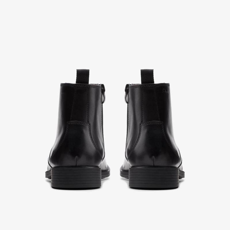 Clarks Whiddon Zip Siyah | CLKS-84520