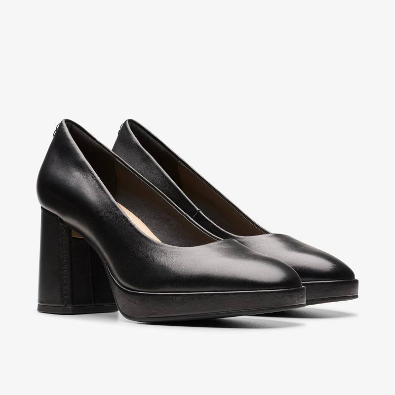 Clarks Zoya 85 Court Siyah | CLKS-85263